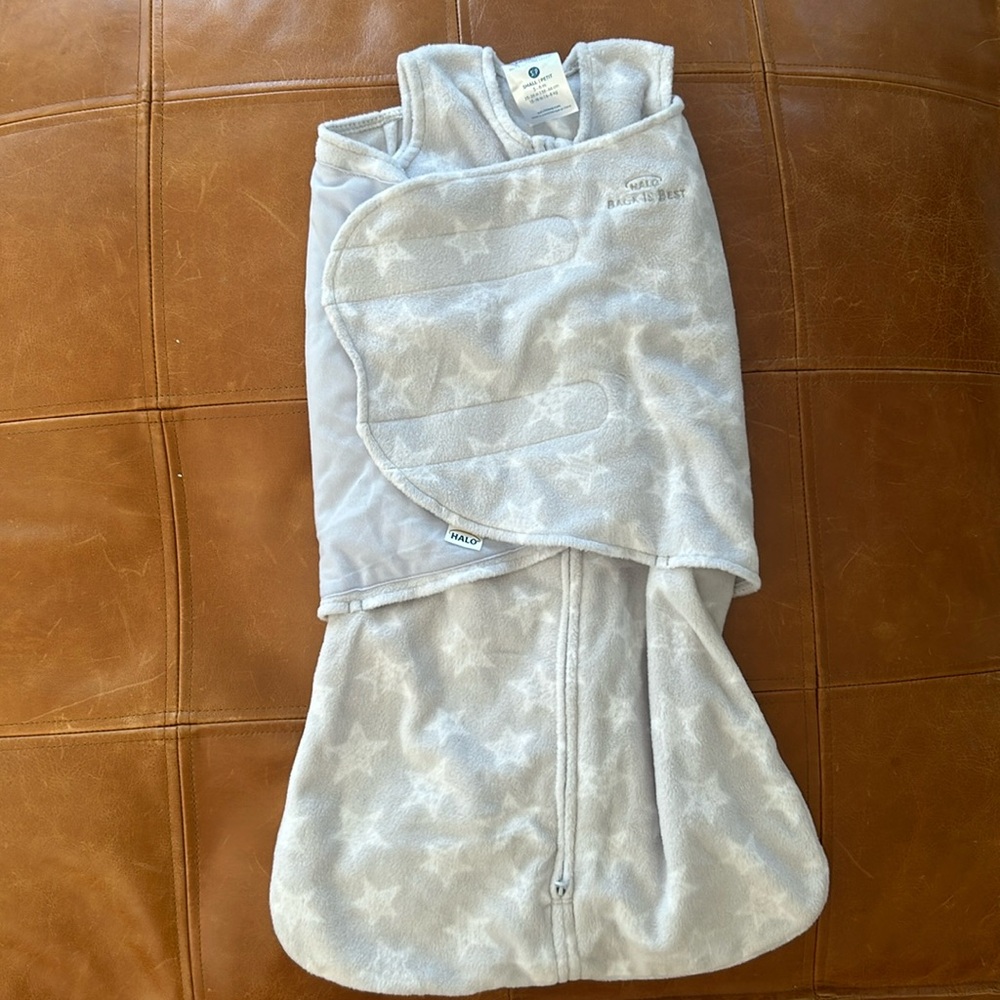 Fleece halo sleep sack